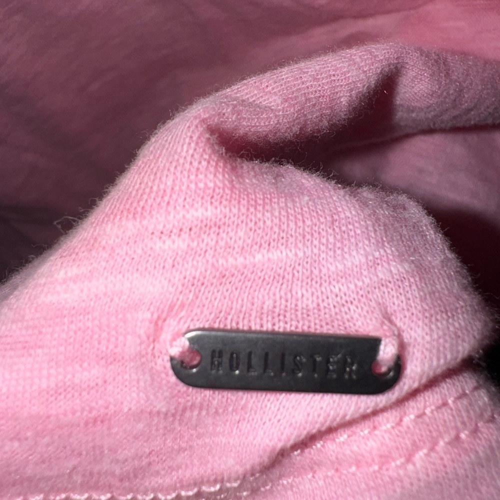 Hollister Pink Jersey Knit Skirt with Slit – Size Large, Brand New - Picture 2 of 3